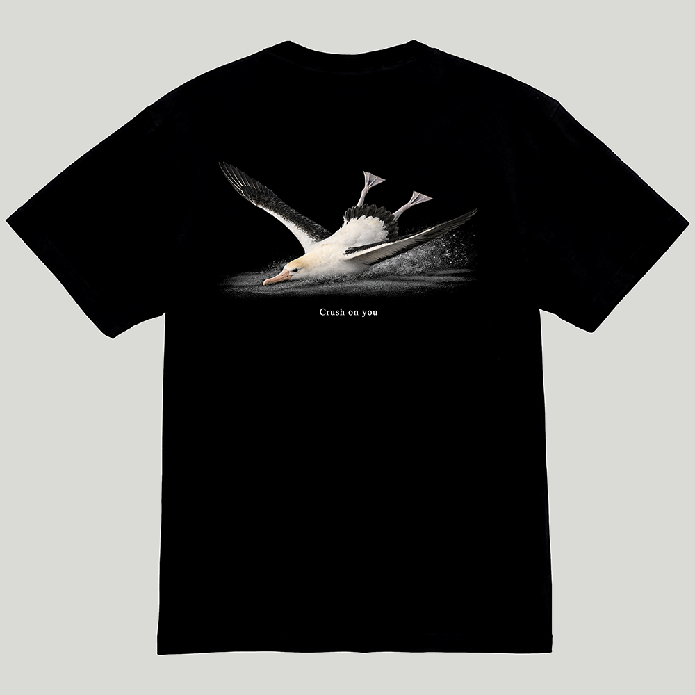 着地失敗アホウドリTシャツ（オリジナルカード付）