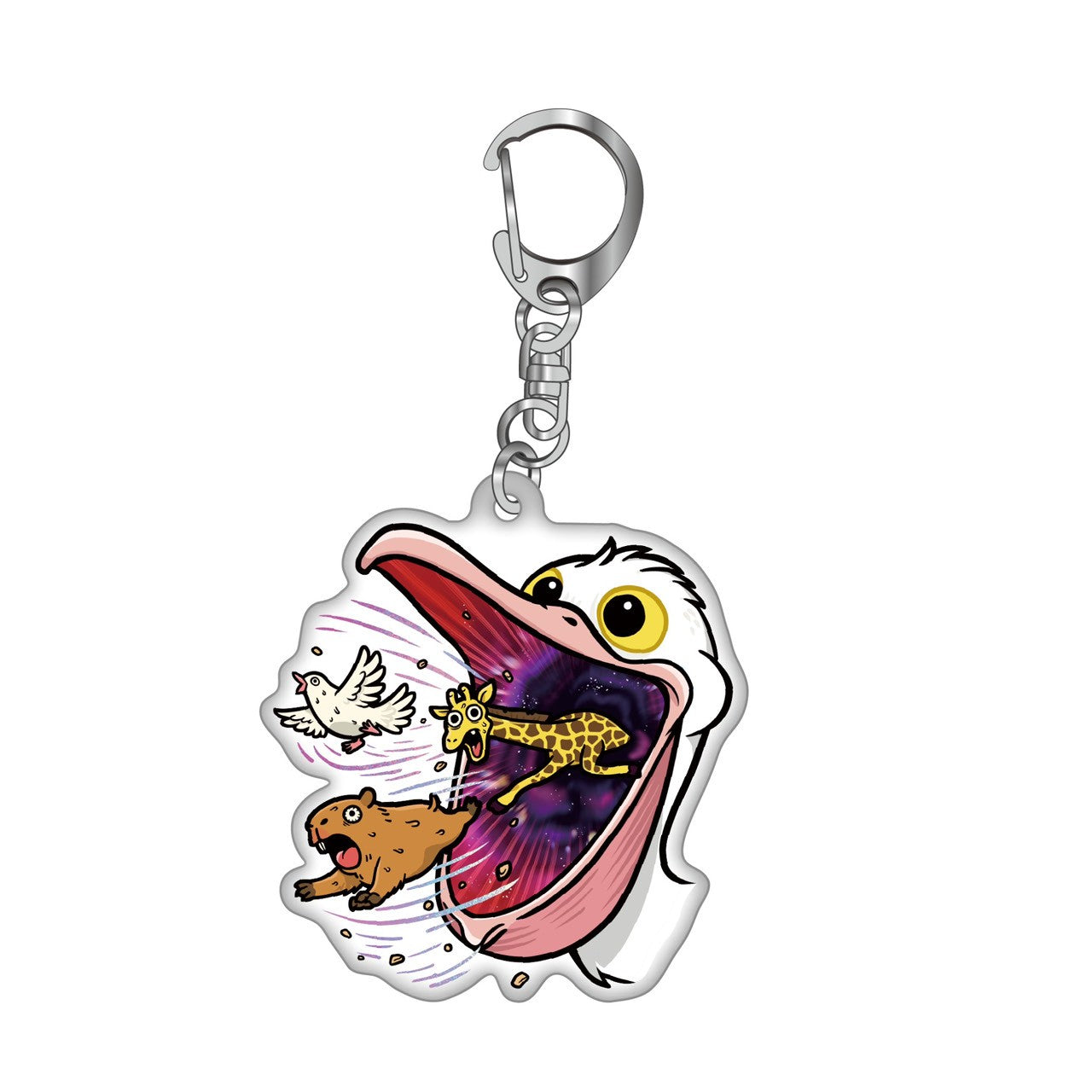 宇宙ペリカンキーホルダー （送料無料）